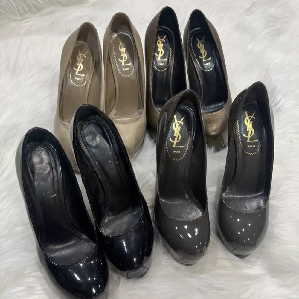 YSL Tribtoo platform pumps size 36 set